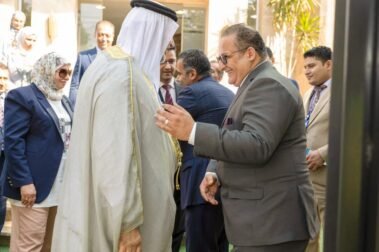 دكتور محمود الخولي - دكتور عدنان برهان الجحيشي -- زيارة الوفد البرلماني العراقي لمستشفى إيوان للطب النفسي وعلاج الإدمان ---