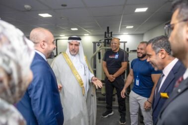 دكتور عبد الرحمن حماد - دكتور عدنان برهان الجحيشي - زيارة الوفد البرلماني العراقي لمستشفى إيوان للطب النفسي وعلاج الإدمان -