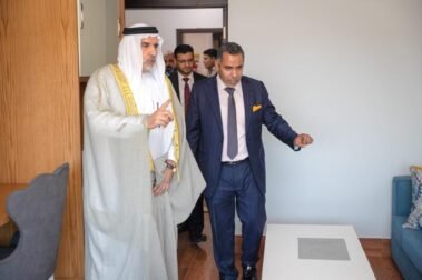 دكتور عبد الرحمن حماد - دكتور عدنان برهان الجحيشي - زيارة الوفد البرلماني العراقي لمستشفى إيوان للطب النفسي وعلاج الإدمان