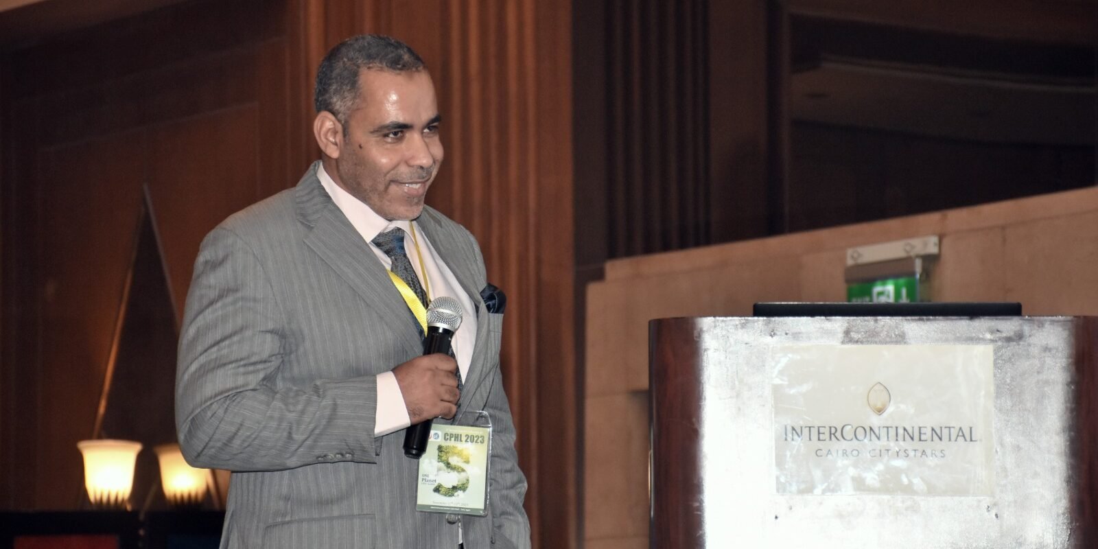 مشاركة الدكتور عبد الرحمن حماد، الرئيس التنفيذي لمستشفى إيوان - في مؤتمر المعامل المركزية لوزارة الصحة